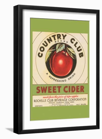 Country Club Sweet Cider-null-Framed Art Print