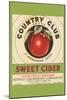 Country Club Sweet Cider-null-Mounted Art Print