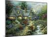 Country Cottage-Nicky Boehme-Mounted Giclee Print