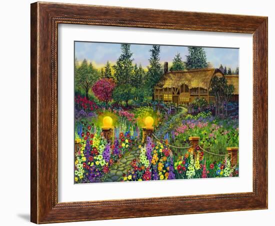 Country Cottage-Bonnie B. Cook-Framed Giclee Print
