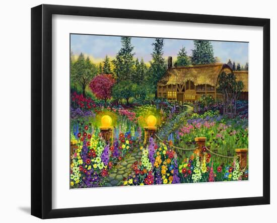 Country Cottage-Bonnie B. Cook-Framed Giclee Print