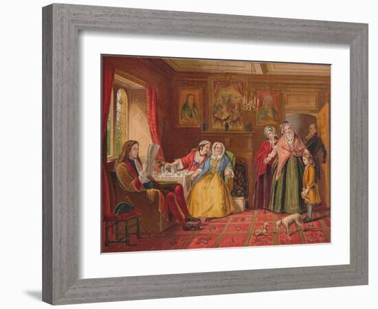 Country Cousin, C1847-Richard Redgrave-Framed Giclee Print