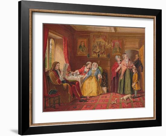 Country Cousin, C1847-Richard Redgrave-Framed Giclee Print