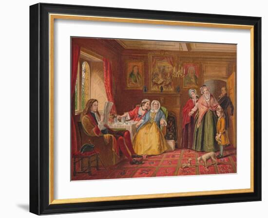 Country Cousin, C1847-Richard Redgrave-Framed Giclee Print