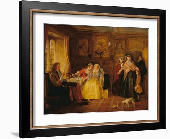 Country Cousins-Richard Redgrave-Framed Giclee Print