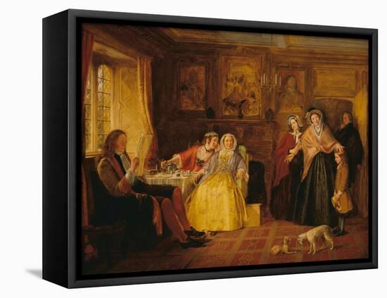 Country Cousins-Richard Redgrave-Framed Premier Image Canvas