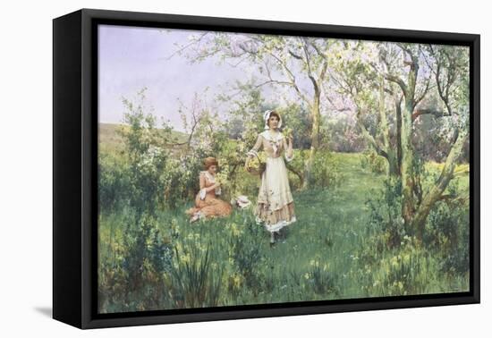 Country Cousins-Alfred Augustus Glendenning-Framed Premier Image Canvas