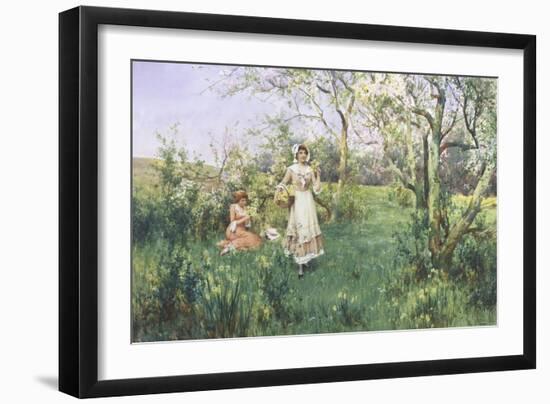 Country Cousins-Alfred Augustus Glendenning-Framed Giclee Print