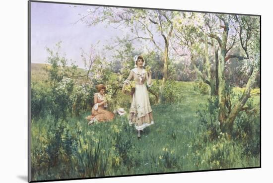 Country Cousins-Alfred Augustus Glendenning-Mounted Giclee Print