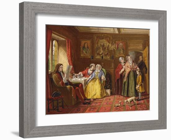 Country Cousins-Richard Redgrave-Framed Giclee Print