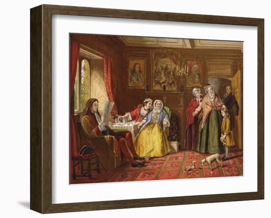 Country Cousins-Richard Redgrave-Framed Giclee Print