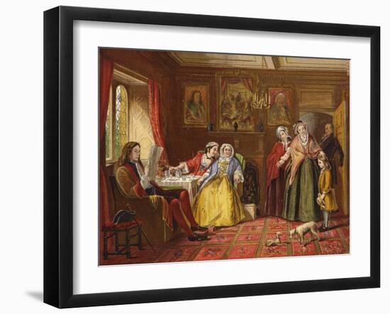 Country Cousins-Richard Redgrave-Framed Giclee Print