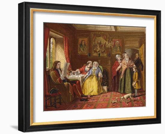 Country Cousins-Richard Redgrave-Framed Giclee Print