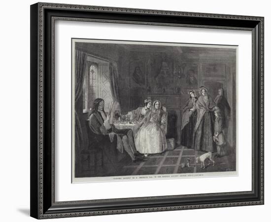 Country Cousins-Richard Redgrave-Framed Giclee Print