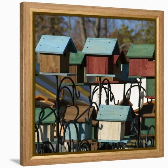 Country Craft items at Covered Bridge Festival, Mansfield, Indiana, USA-Anna Miller-Framed Premier Image Canvas