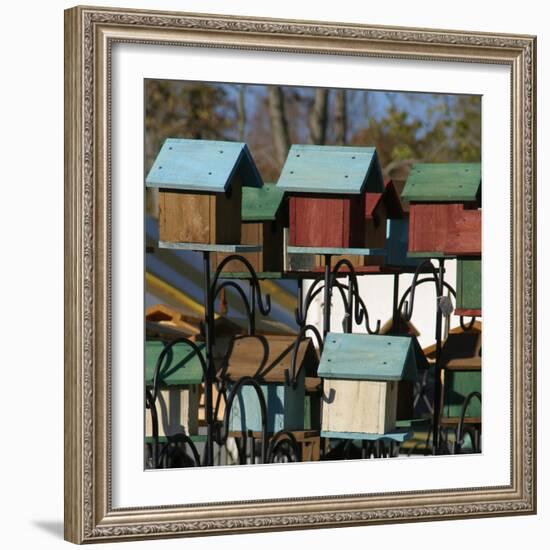 Country Craft items at Covered Bridge Festival, Mansfield, Indiana, USA-Anna Miller-Framed Photographic Print