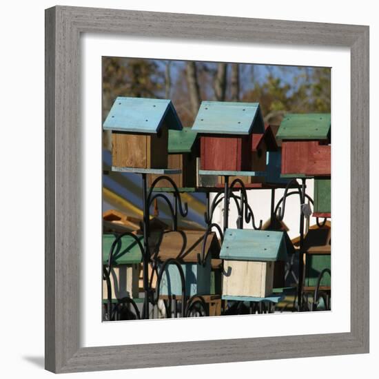 Country Craft items at Covered Bridge Festival, Mansfield, Indiana, USA-Anna Miller-Framed Photographic Print