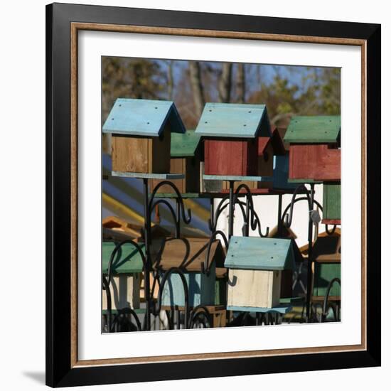 Country Craft items at Covered Bridge Festival, Mansfield, Indiana, USA-Anna Miller-Framed Photographic Print