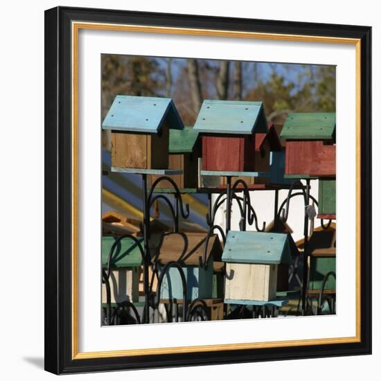 Country Craft items at Covered Bridge Festival, Mansfield, Indiana, USA-Anna Miller-Framed Photographic Print