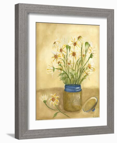 Country Daisy I-Vanna Lam-Framed Art Print