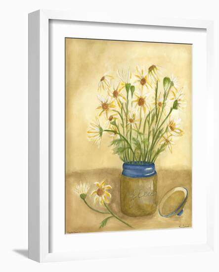 Country Daisy I-Vanna Lam-Framed Art Print