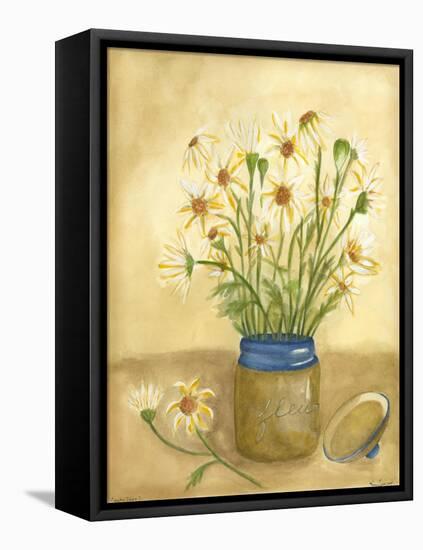 Country Daisy I-Vanna Lam-Framed Stretched Canvas