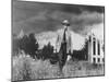 Country Doctor Ernest Ceriani Making House Call on Foot in Small Town-W^ Eugene Smith-Mounted Photographic Print
