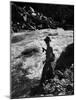 Country Dr. Ernest Ceriani Casting into Colorado River to Catch a Few Trout-W^ Eugene Smith-Mounted Photographic Print