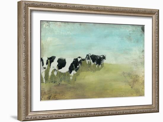 Country Drive Cows II-Naomi McCavitt-Framed Art Print