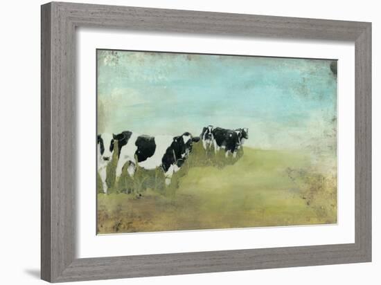 Country Drive Cows II-Naomi McCavitt-Framed Art Print