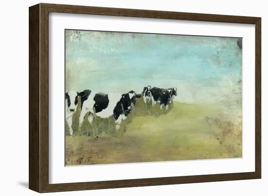 Country Drive Cows II-Naomi McCavitt-Framed Art Print