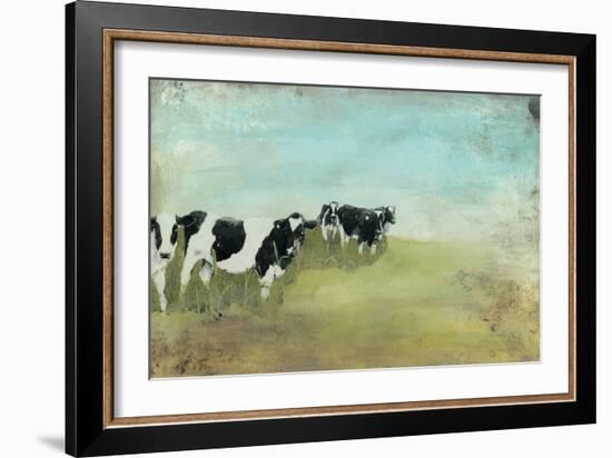 Country Drive Cows II-Naomi McCavitt-Framed Art Print