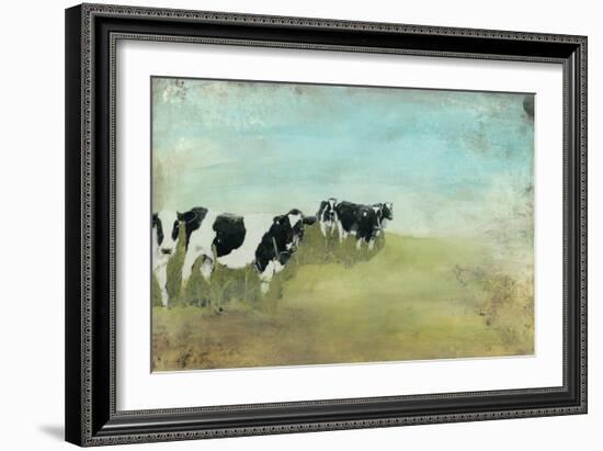 Country Drive Cows II-Naomi McCavitt-Framed Art Print