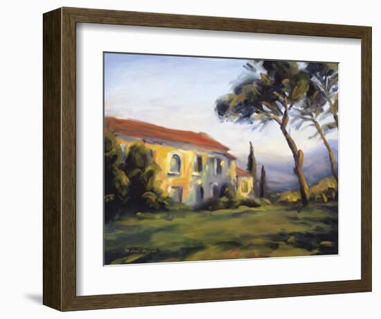 Country Dwelling-M^ Downs-Framed Giclee Print