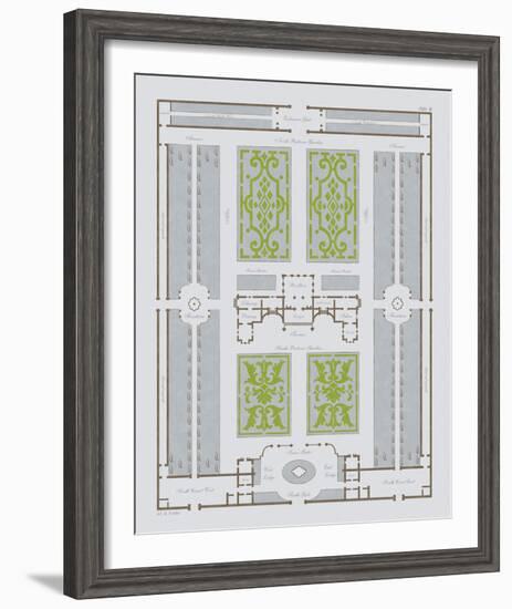 Country Estates II-Maria Mendez-Framed Art Print