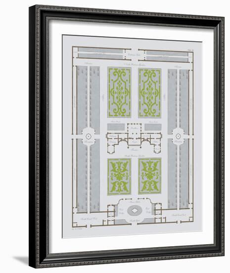 Country Estates II-Maria Mendez-Framed Art Print