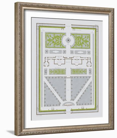 Country Estates IV-Maria Mendez-Framed Art Print