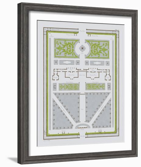 Country Estates IV-Maria Mendez-Framed Art Print