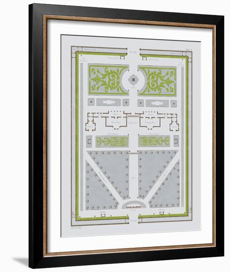 Country Estates IV-Maria Mendez-Framed Art Print