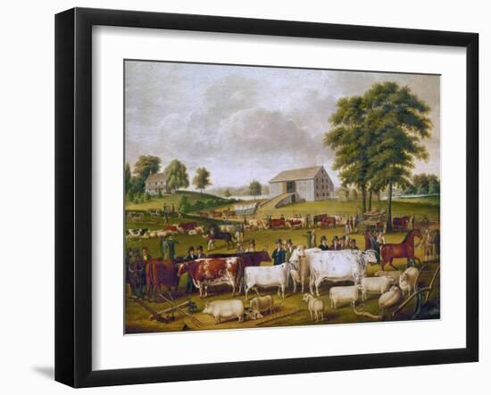 Country Fair, 1824-John Archibald Woodside-Framed Giclee Print