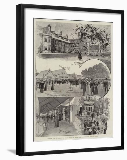 Country Fair and Market at Streatham for the British Home for Incurables, 3 July to 5 July-Joseph Holland Tringham-Framed Giclee Print