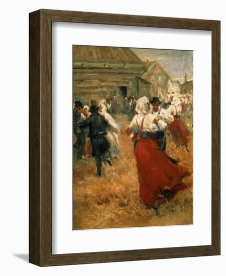 Country Festival, 1890s-Anders Leonard Zorn-Framed Giclee Print
