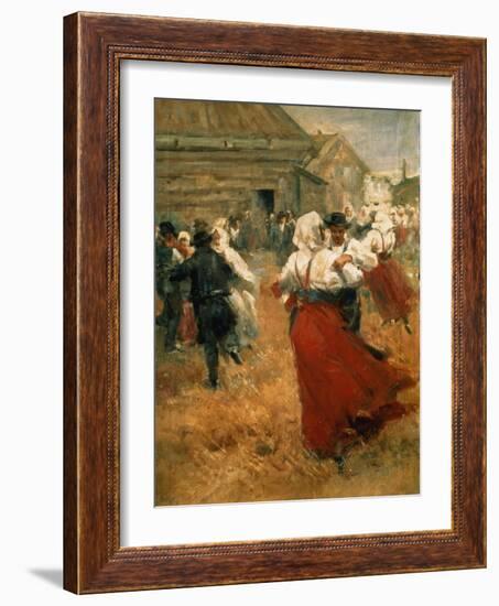 Country Festival, 1890s-Anders Leonard Zorn-Framed Giclee Print