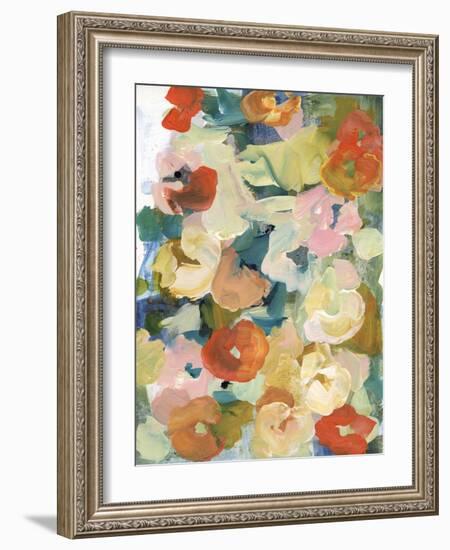 Country Flowers II-Jodi Fuchs-Framed Art Print