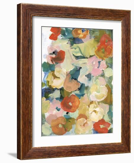 Country Flowers II-Jodi Fuchs-Framed Art Print