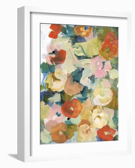 Country Flowers II-Jodi Fuchs-Framed Art Print