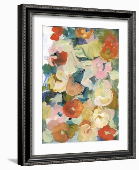 Country Flowers II-Jodi Fuchs-Framed Art Print