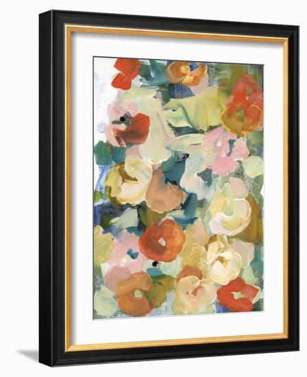 Country Flowers II-Jodi Fuchs-Framed Art Print