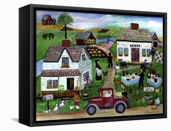 Country Folk Art Tag Sale-Cheryl Bartley-Framed Premier Image Canvas