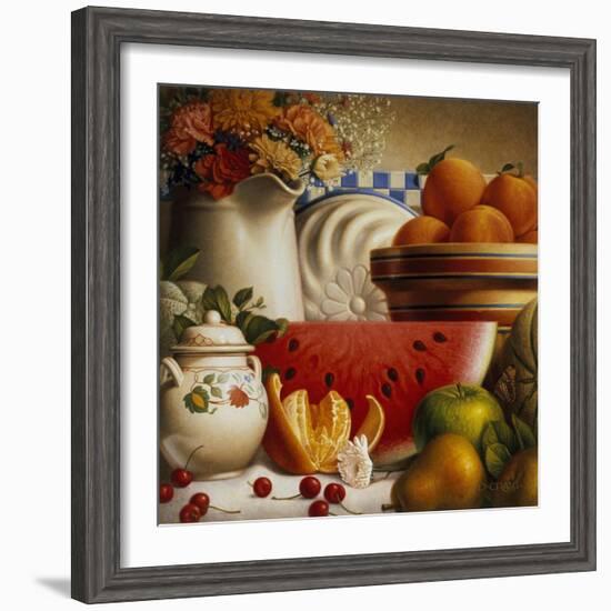 Country Fruit-Dan Craig-Framed Giclee Print